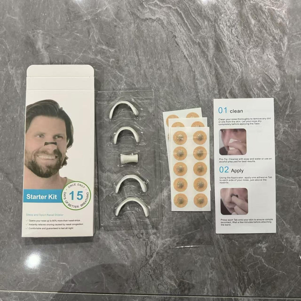 Breathe Easy Snoring Aid Kit -Sleep Well, Breathe Easy